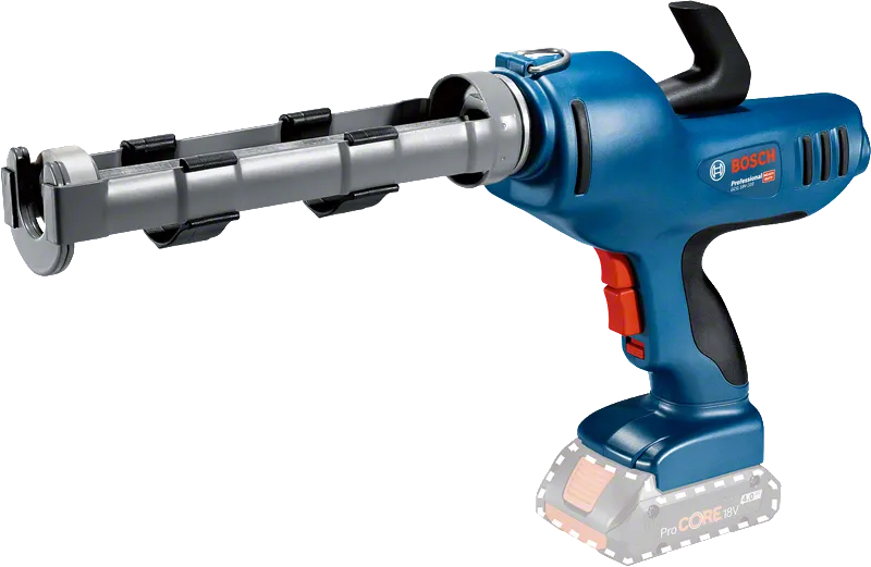 Bosch GCG 18V-310 コードレスコーキングガン、310ml カートリッジ用。.