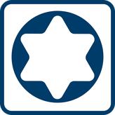 Boschドライバーセット 6pc TX、S2 スチールブレード付き。.