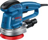 Bosch GEX 34-125 ランダムオービットサンダー（125mm パッド付き）