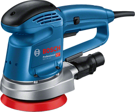 Bosch GEX 34-125 ランダムオービットサンダー（125mm パッド付き）.