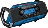 デジタルディスプレイを備えたBosch GPB 18V-2 C 現場用ラジオ。.