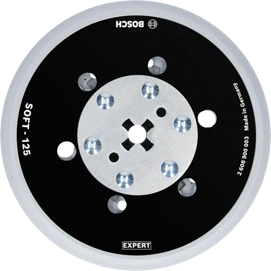Bosch EXPERT マルチホールサンディングパッド 125 mm ソフト。.