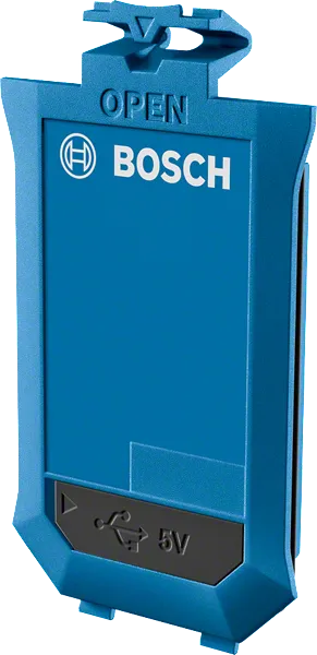 Bosch BA 3.7V 1.0Ah USB充電対応バッテリーパック。.