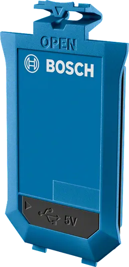 Bosch BA 3.7V 1.0Ah USB充電対応バッテリーパック。.