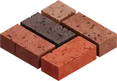 頑丈なレンガ。