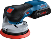 Bosch GEX 18V-125 コードレスランダムオービットサンダー。.