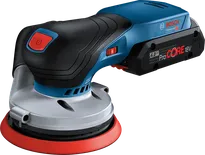 Boschコードレス ランダムオービットサンダー GEX 18V-125 セット。.