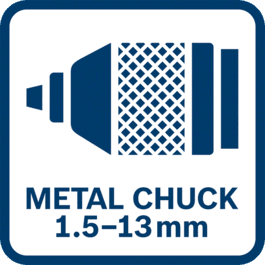  メタルキーレスチャック 1.5～13mm