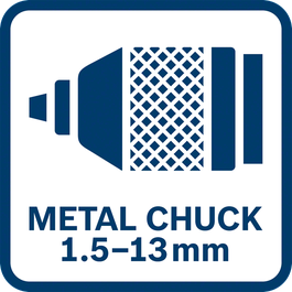  メタルキーレスチャック 1.5～13mm