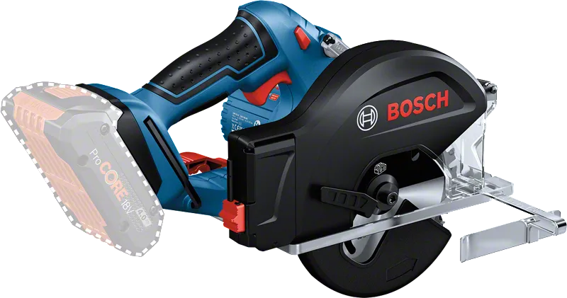 Bosch GKM 18V-50 コードレス金属丸鋸。.