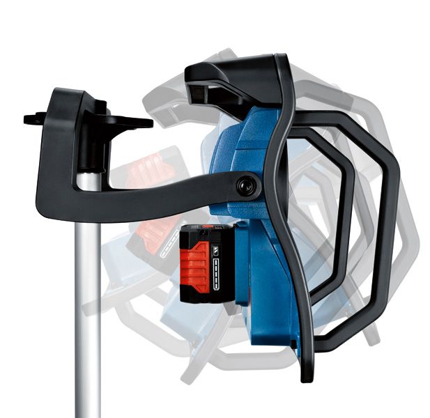 Bosch GLI 18V-10000 C 作業灯、三脚付き、調整可能なヘッド。.