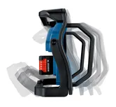 Bosch GLI 18V-10000 C コードレス作業灯（調整可能なスタンド付き）。