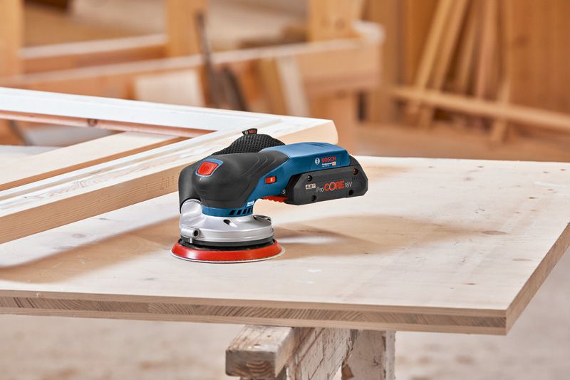 BOSCH 電動サンダー　オマケ付 PRO GEX 18V-125 コードレス吸じんランダムアクションサンダー | Bosch