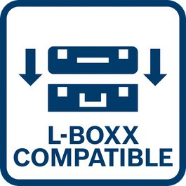  L-BOXX下部の独自形状により、L-BOXXの上にすべらずに積み重ね可能