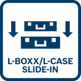  XL-BOXX、L-BOXXやL-Caseと組み合わせることができるスライドイン機能付きXL-BOXX