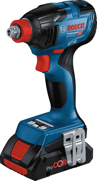 Bosch GDX 18V-210 C コードレスインパクトドライバー、ProCORE バッテリー。.