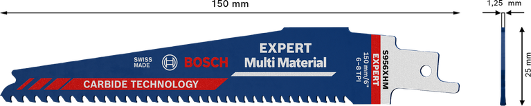 EXPERT Multi Material S956XHM ブレード - Bosch Professional