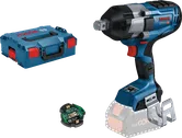 Bosch GDS 18V-1050 コードレスインパクトレンチセット。