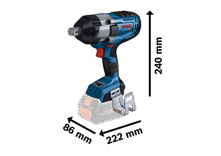 【BOSCH】コードレスインパクトレンチGDS 18V-1050 HC