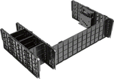 Boschパーティションウォールセット XL-BOXX、キャリングケースオーガナイザー。.