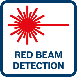 赤色ビーム検出 