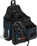 複数のポケットを備えたBosch GWT 4 ツールバッグ。.