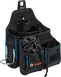 複数のポケットを備えたBosch GWT 4 ツールバッグ。.