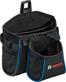 複数の収納ポケットを備えたBosch GWT 2ツールバッグ。.