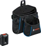 マグネットホルダー付きのBoschツールポーチセット。.