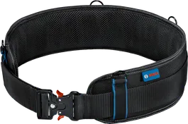Bosch Belt 108、安全なバックルを備えたパッド入り作業用ベルト。.