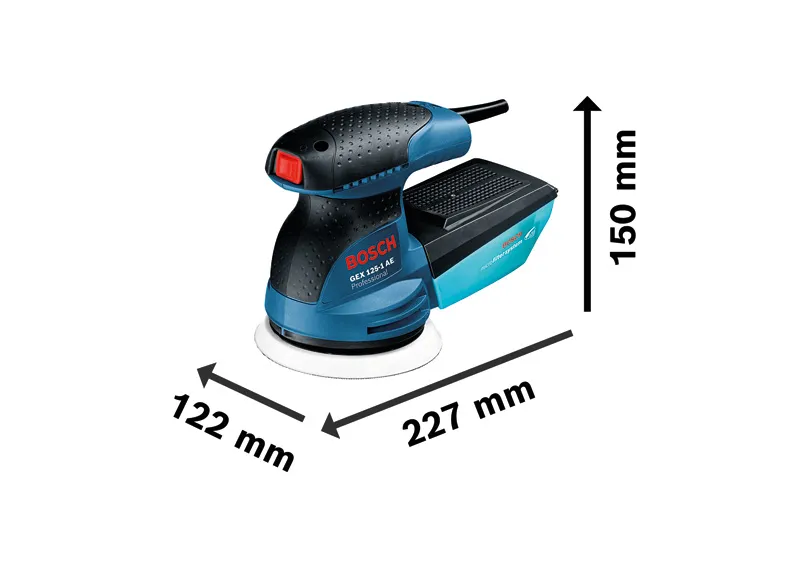 【吸じんランダムアクションサンダー】BOSCH　GEX 125-1 AE Professional GEX125-1吸塵ランダムアクションサンダー | ボッシュ