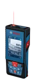 デジタルディスプレイを備えたBosch GLM 100-25 C レーザー測定器。