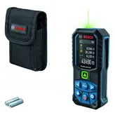 Bosch GLM 50-23G レーザー測定器、ケースと電池付き。