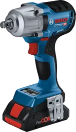 Bosch GDS 18V-450 HC コードレスインパクトレンチ、最大トルク 450 Nm。.