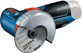 Bosch GWS 10.8V-76 コードレスアングルグラインダー。