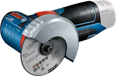 Bosch GWS 10.8V-76 コンパクトコードレスアングルグラインダー。.