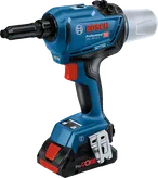 Boschのコードレス18Vリベットガン。