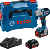 Bosch GDS 18V-450 コードレスインパクトレンチセット。.