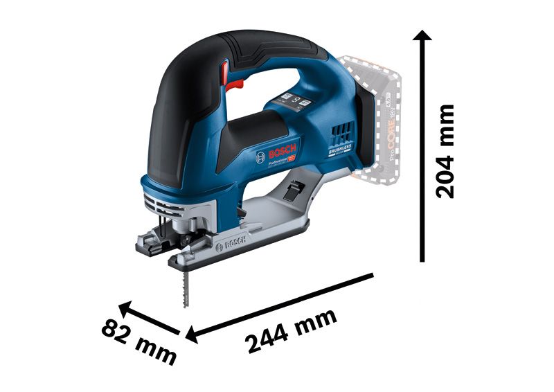 PRO GST 18V-155 BC コードレスジグソー | Bosch Professional