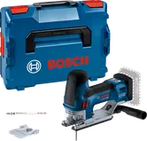 Bosch GST 18V-155 SC コードレスジグソー（ケース付き）。