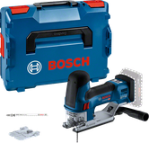 Bosch GST 18V-155 SC コードレスジグソー（ケース付き）。.