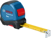 優れたハンドツール機能を備えたBosch 5m 巻尺。