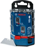 使用説明書付きのBosch交換用ブレードディスペンサー。