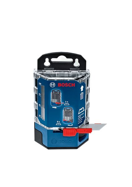 ブレードディスペンサー 50本 Boschナイフブレードディスペンサー、交換用ブレード 50 個。.