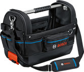 ショルダーストラップ付きのBosch GWT 20ツールバッグ。.