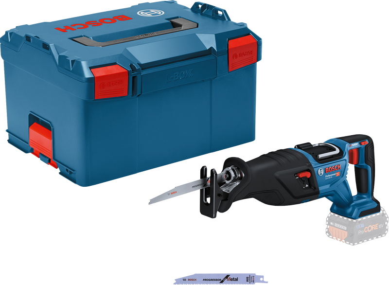Bosch GSA 18V-28 コードレスレシプロソー（L-Boxx 付き）.