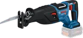 Bosch GSA 18V-28 レシプロソー、5.5Ah ProCORE バッテリー搭載。