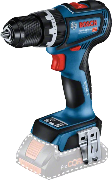 Bosch GSB 18V-90 C コードレスコンビドリル（ProCORE18V バッテリー搭載）.