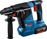 Bosch GBH 18V-24 C コードレス回転ハンマードリル。