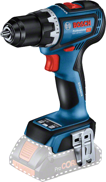 Bosch GSR 18V-90 C コードレスドリルドライバー。.